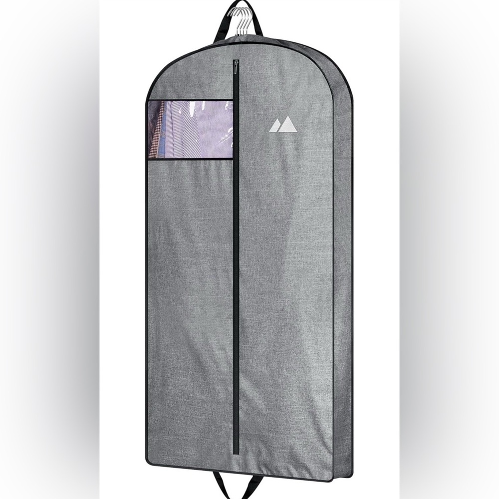 Misslo Gray Garment Storage Bag with Clear Window - Apparel Protector